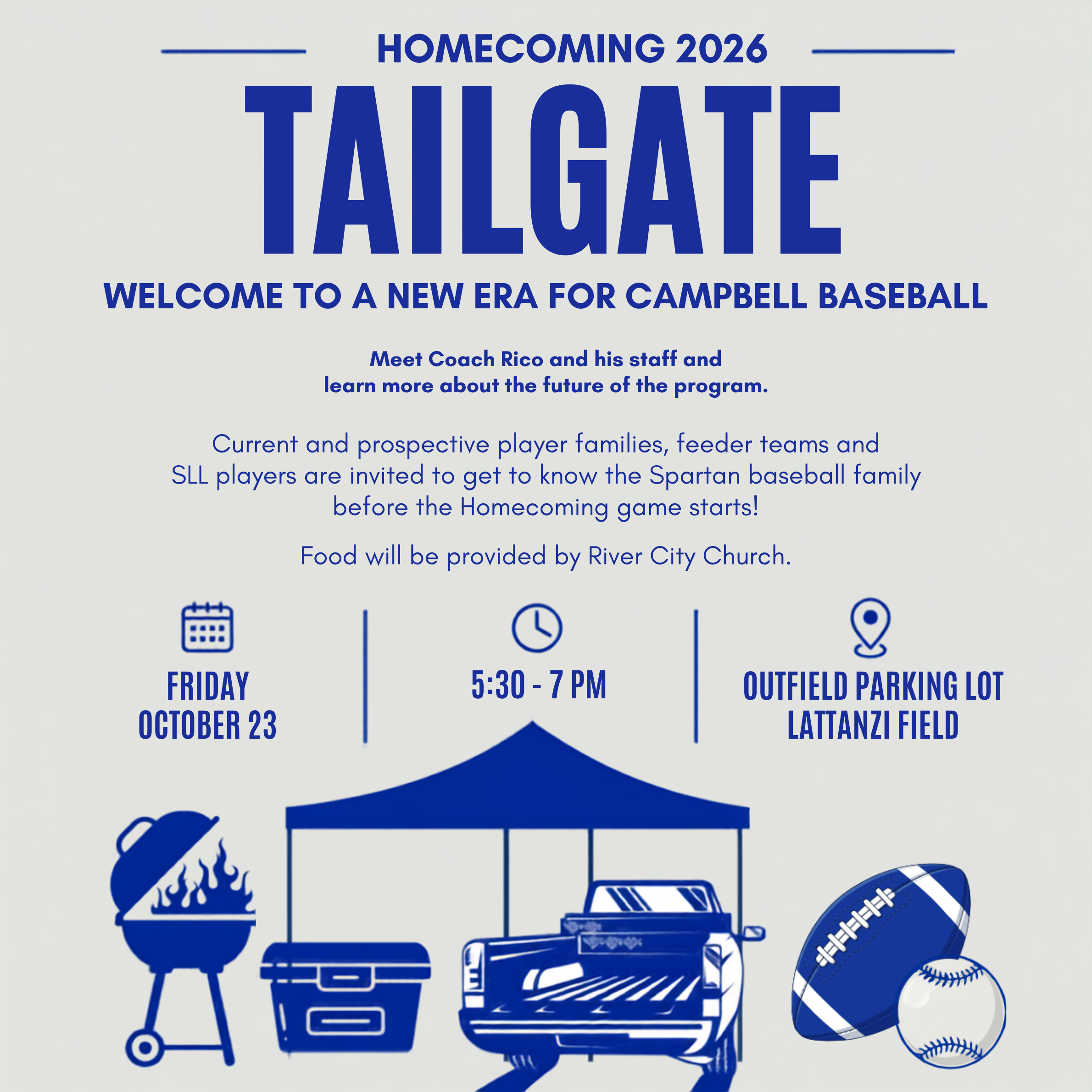 Copy of Orange and Blue Bold Tailgate Party Instagram Post